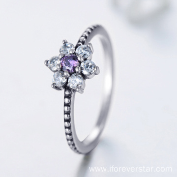 2022 New White CZ Engagement Wedding promise rings